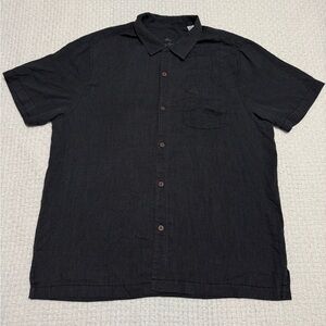 Tommy Bahama Coastal Breeze Check IslandZone Camp Shirt. 70% silk. Men’s XL